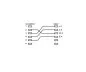 Preview: DINIC adapter cable RJ11 male to TAE-F female, black, length 0.20m, box